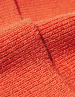 BERSHKA Beanie corto Naranja Flash Sale