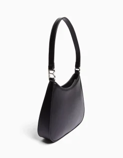 BERSHKA Bolso asa Negro Sale