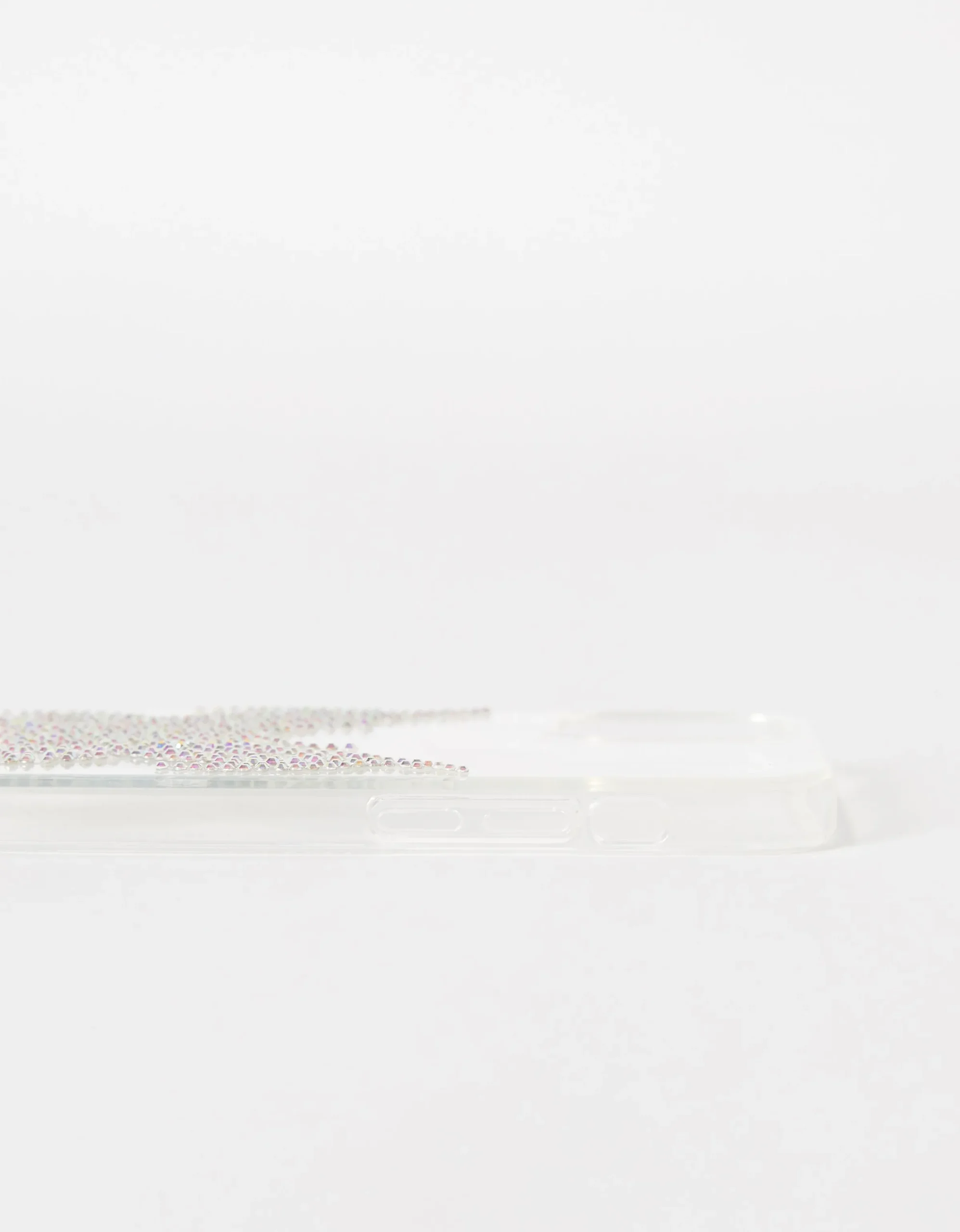 BERSHKA Carcasa iPhone strass Plata Best