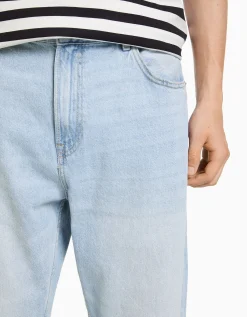 BERSHKA Jeans loose Azul claro Fashion
