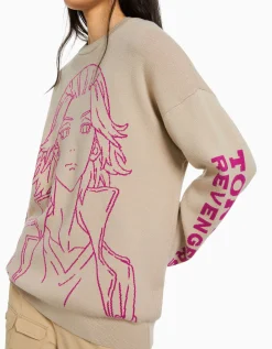 BERSHKA Jersey print TOKYO REVENGERS Crudo Hot