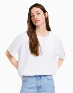 BERSHKA Pack 2 camisetas manga corta oversize Multicolor Flash Sale