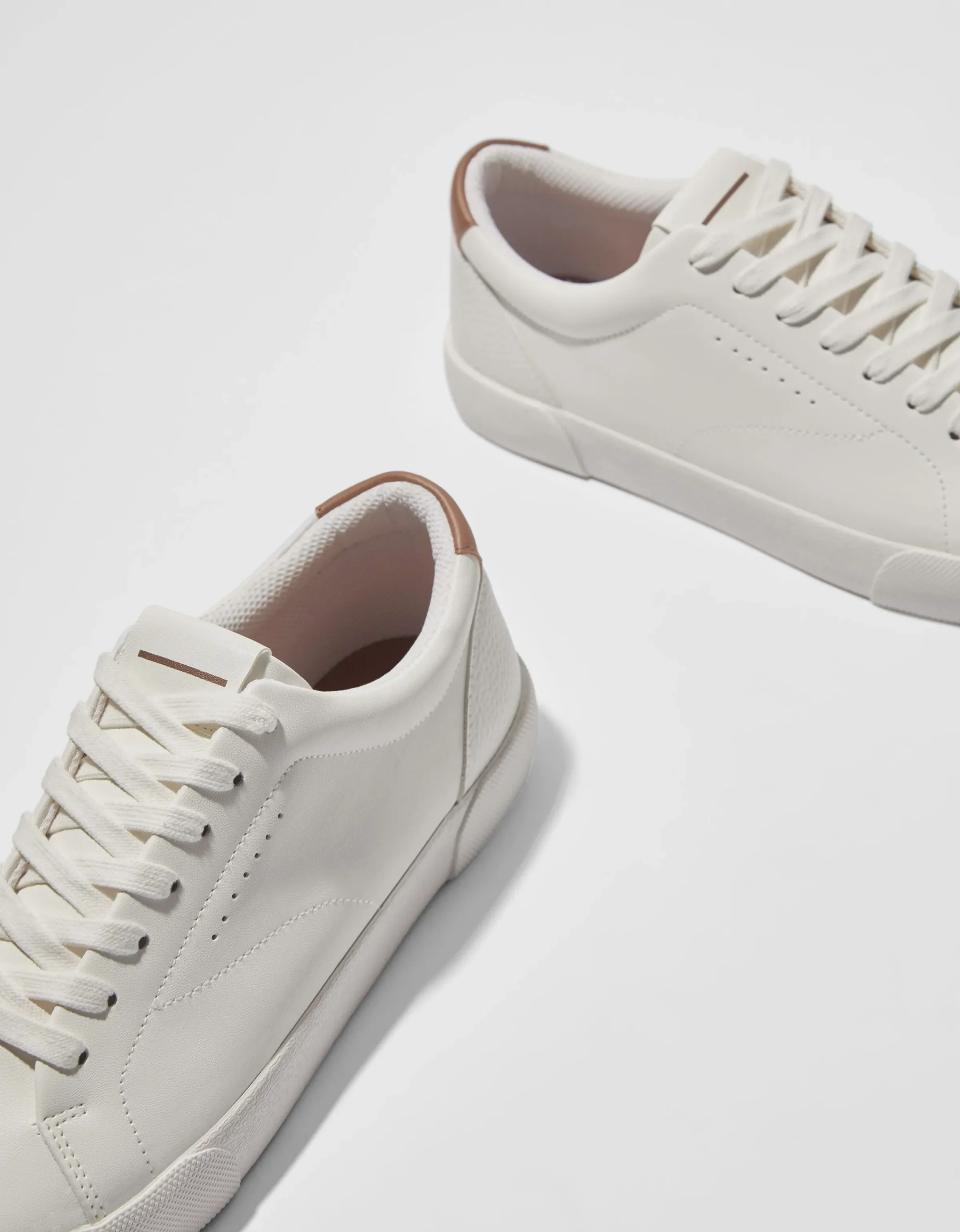 BERSHKA Zapatillas combinadas hombre Blanco Best Sale