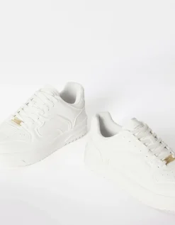 BERSHKA Zapatillas multicapas hombre Blanco Flash Sale