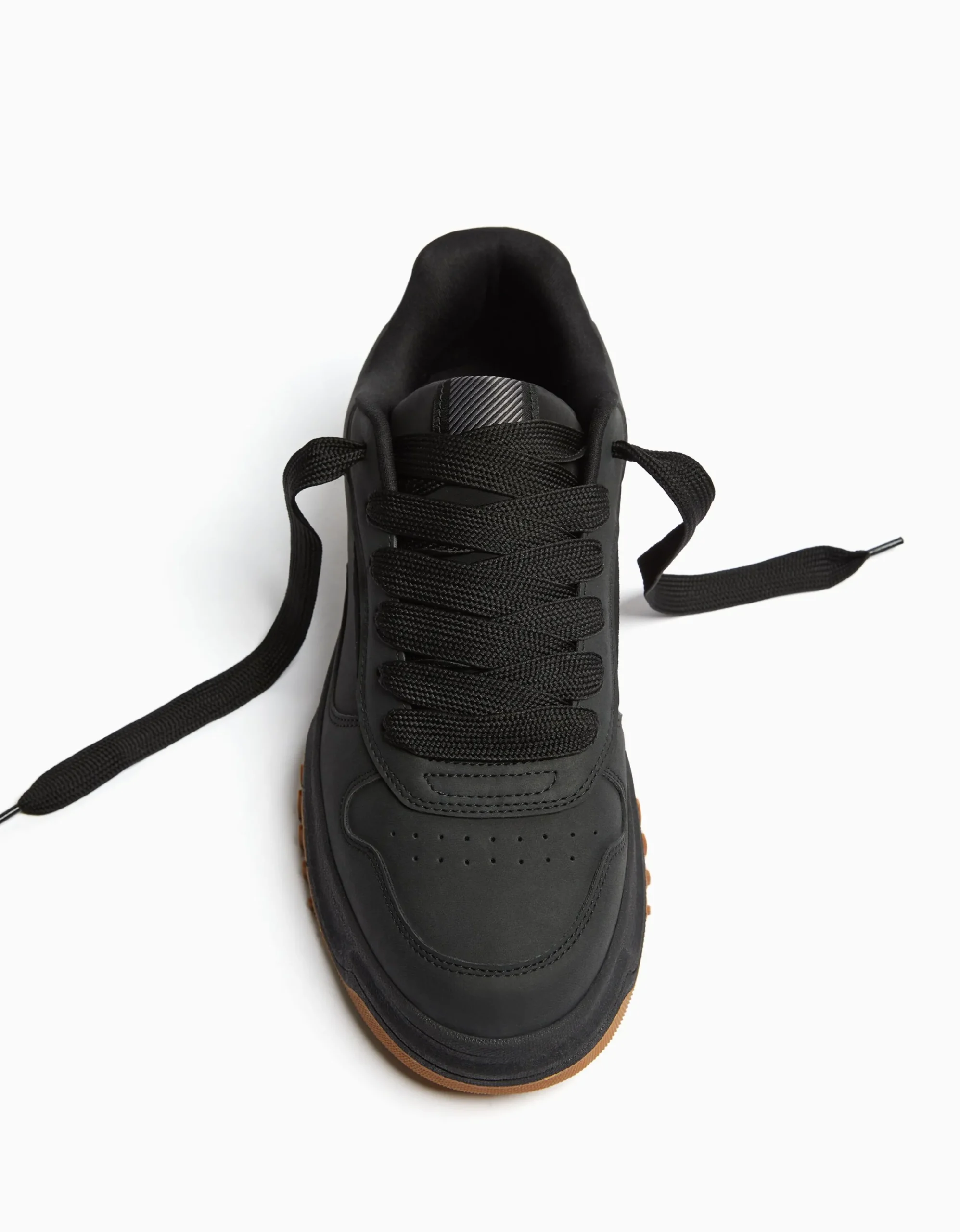 BERSHKA Zapatillas volumen hombre Negro Cheap